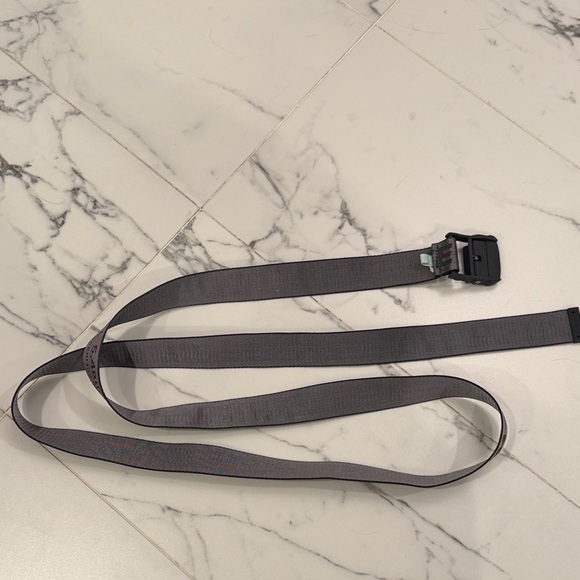 Off-White Industrial Belt in Black and Gray 80” Long - Picture 3 of 6